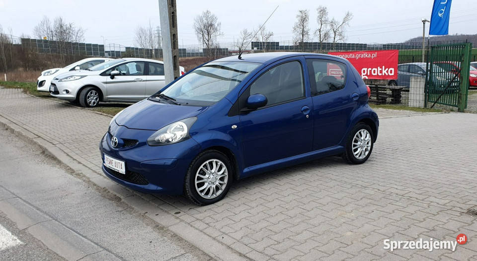 Toyota Aygo niski przebieg Klimatyzacja benzyna Przyszowice