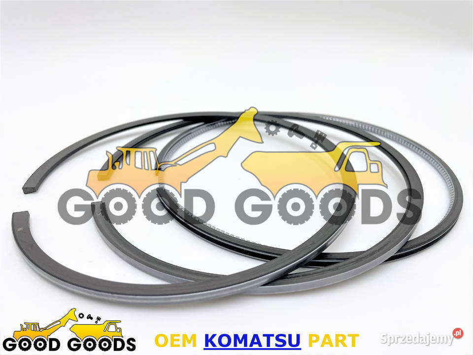 KOMATSU PIERŚCIENIE TŁOKA S6D155 6128312060