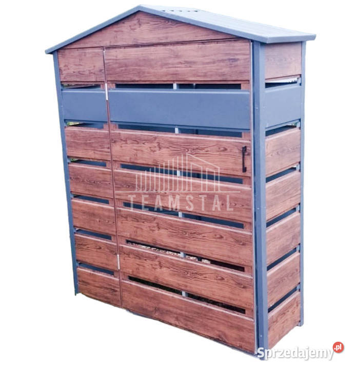 Wiata śmietnikowa dwuspad 15x05m TS497 Iława sprzedam