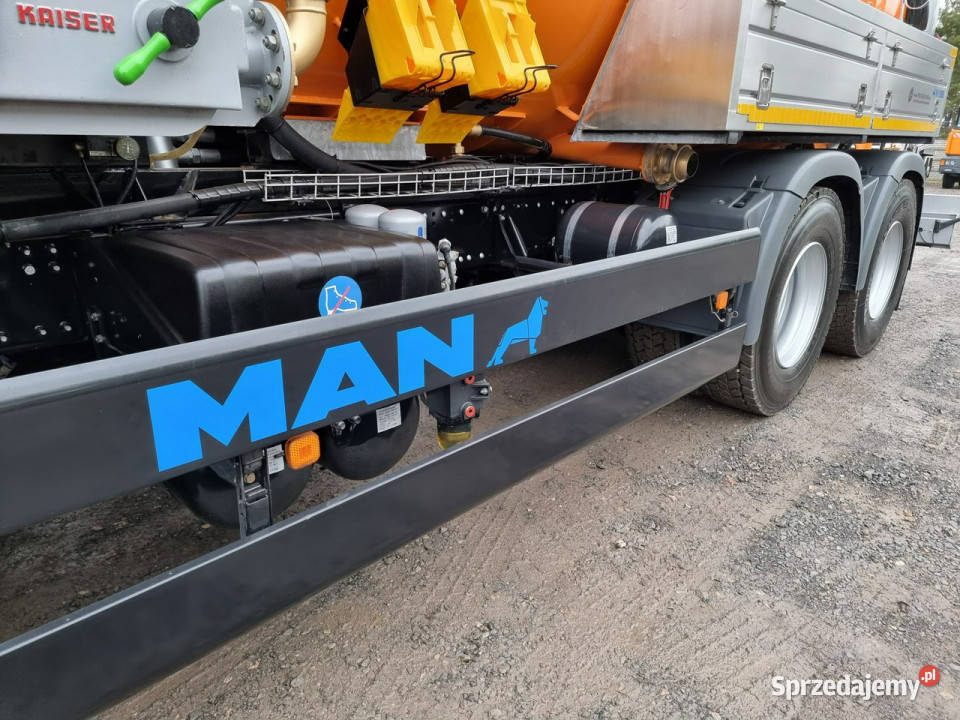MAN KAISER WUKO RECYKLING DO CZYSZCZENIA KANAŁÓW 96500km Motoryzacja Daleszyce