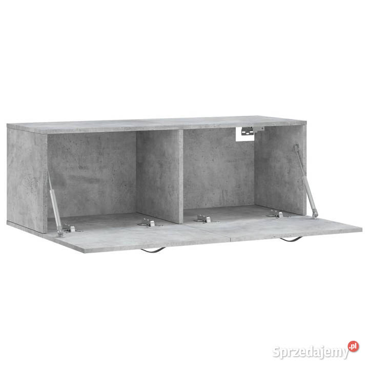 Szafka wisząca szarość betonu 100x365x35 mazowieckie