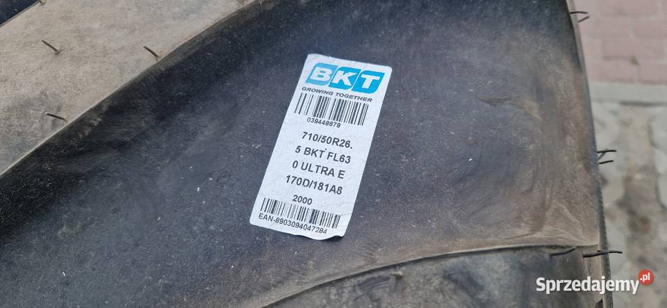 71050r265 70050265 65055r265 BKT Nowe Nowe Miasto Lubawskie