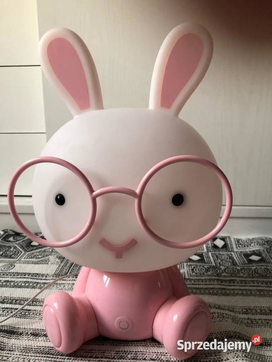 Królik różowy lampka dekoracyjna LED Warszawa