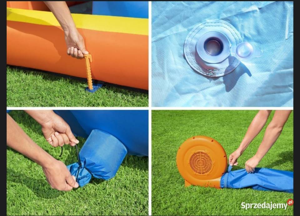 Duży dmuchany plac zabaw basen Bestway Super małopolskie Bochnia