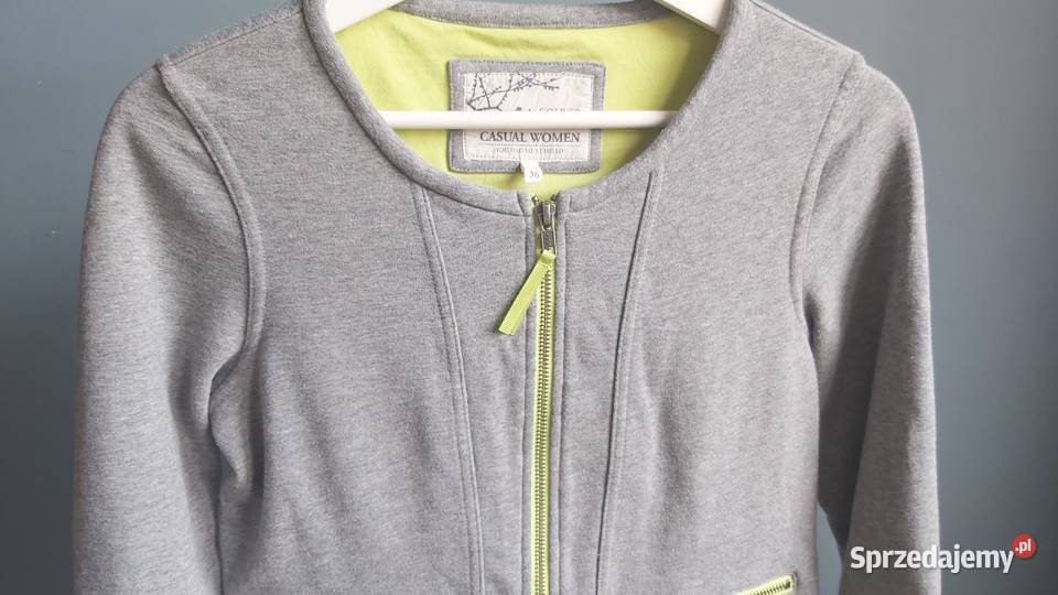 Damska bluza na suwak krótka rozmiar S36 Lublin sprzedam