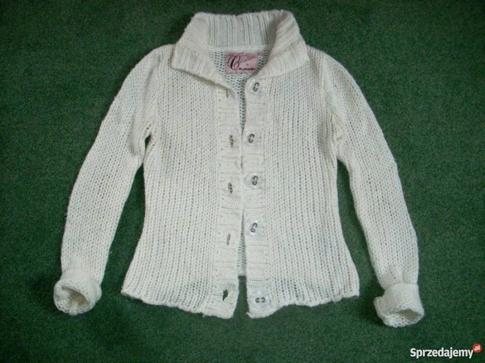 Milutki Sweter Z Grubej Włóczki 36 S 34 Nowy Sącz