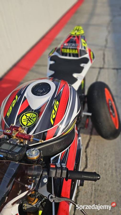 Yamaha R6 tor droga Rybnik