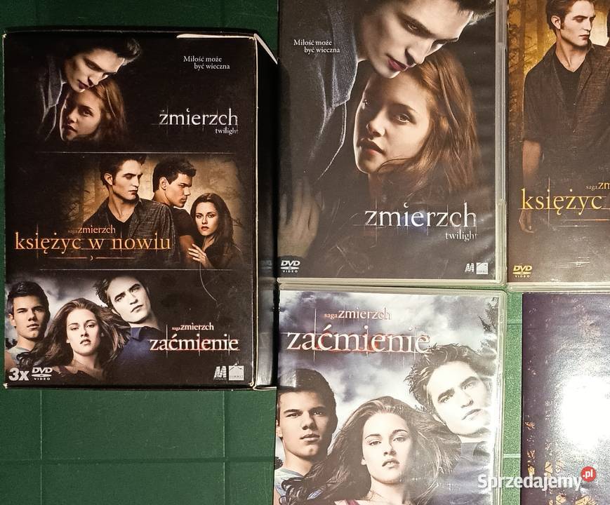 Saga Zmierzch trylogia zmierzch księżyc w nowiu Filmy Rzeszów