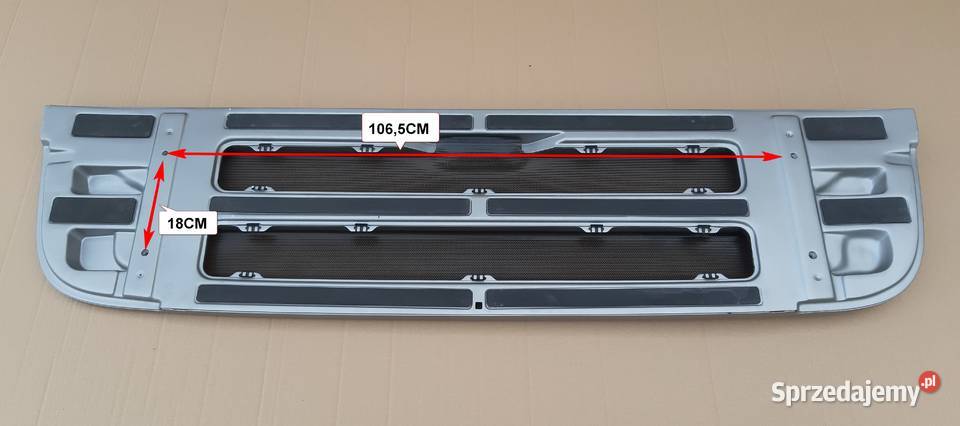 SCANIA R XPI ŁAWKA GRILL ATRAPA DOLNA Trzciel