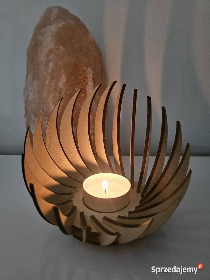 DIY mały świecznik kula Stara Dąbrowa sprzedam