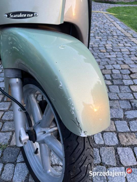 Włoski skuter Aprilla Scarabeo150 Mielec