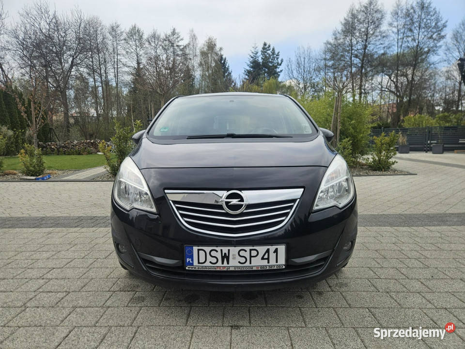 Opel Meriva 17 110 klimatronik tempomat ESP dolnośląskie Strzegom