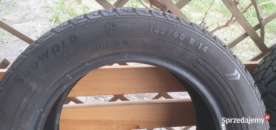 2x 14 18560 R14 opony zimowe 8mm WYSYŁKA Pobiedziska