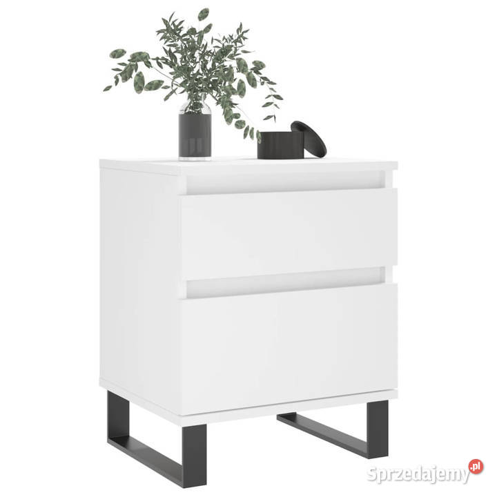 Szafka nocna biała 40x35x50 materiał mazowieckie Warszawa sprzedam