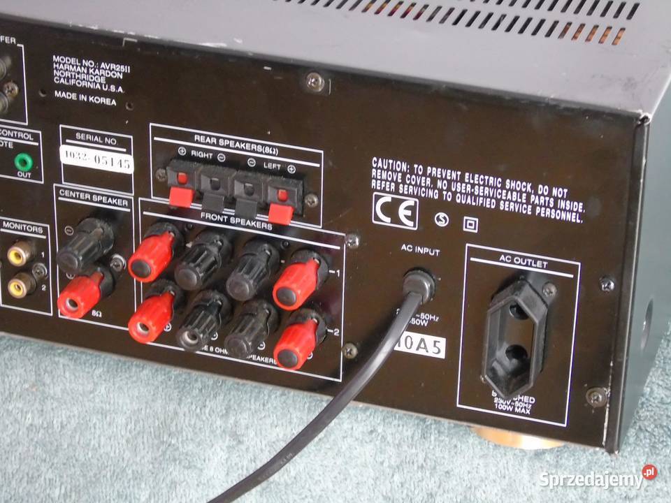 Amplituner Harman Kardon AVR25 mocny DOSTAWA podkarpackie Jasło