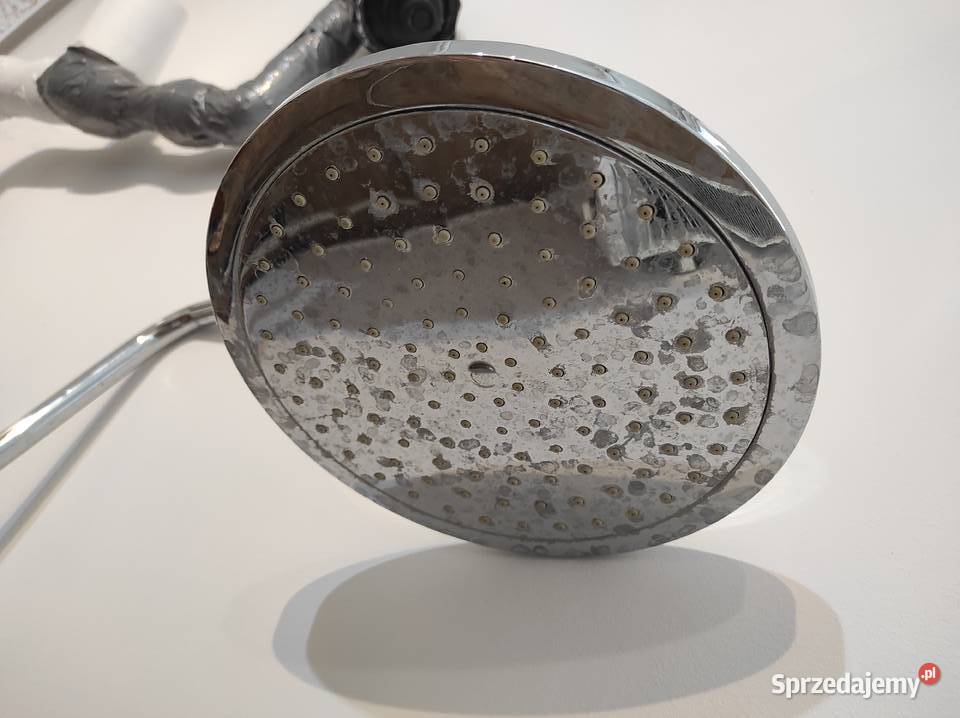 Zestaw prysznicowy deszczownica słuchawka wąż