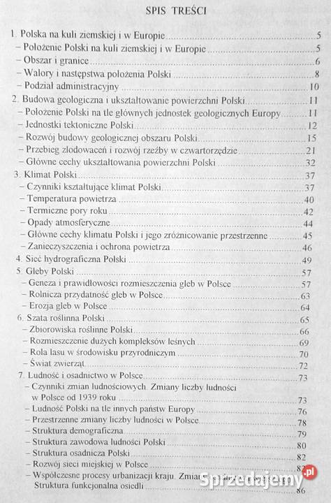 Geografia Polski Edward Świtalski Zdzisław Chełm