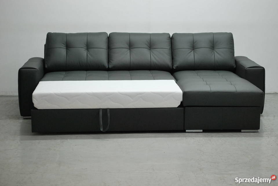 SKÓRA NATURALNA NAROŻNIK Z FSPANIA 6492 SZARY wielkopolskie Poznań