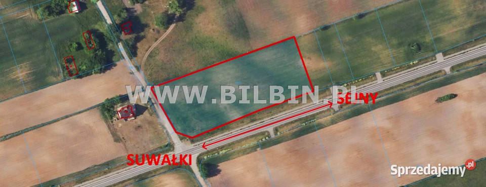 Działka Aleksandrowo 8527m2 130m