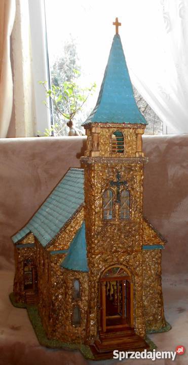 Sprzedam ręcznie wykonaną makietę Kościoła podkarpackie
