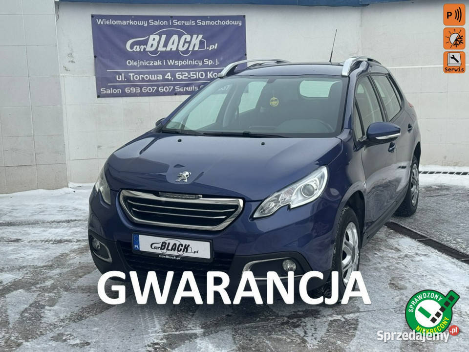 Peugeot 2008 Pisemna Gwarancja 12 miesięcy I wielkopolskie Konin