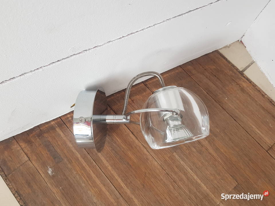 Kinkiet ścienny KULA KULKA do łazienki SZKŁO Kinkiety Warszawa