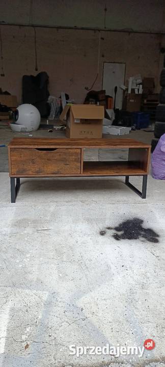Stolik kawowy z dwustronna szuflada 106x48x44 sprzedam
