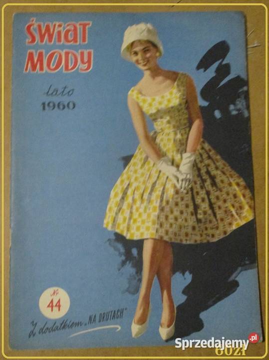 Świat Mody - lato 1960r/ magazyn / moda / czasopisma