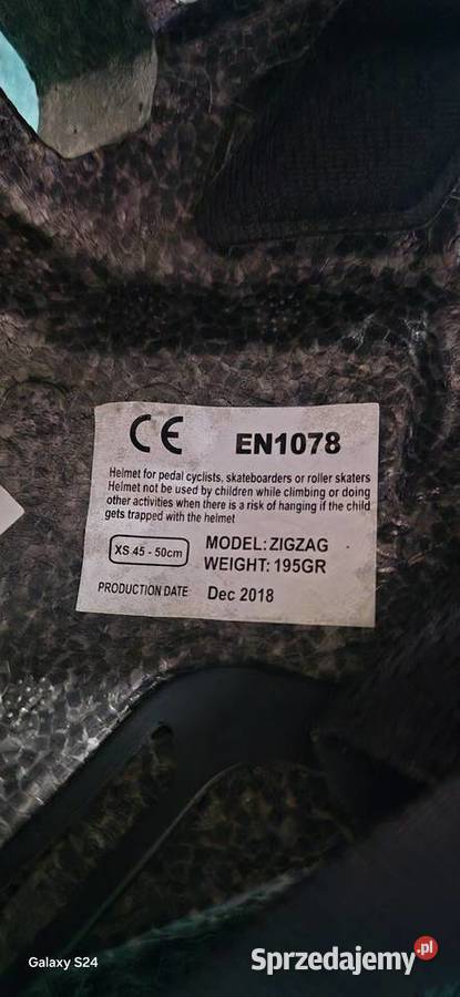 Kask rowerowy KLS XS 4550 łódzkie Zduńska Wola