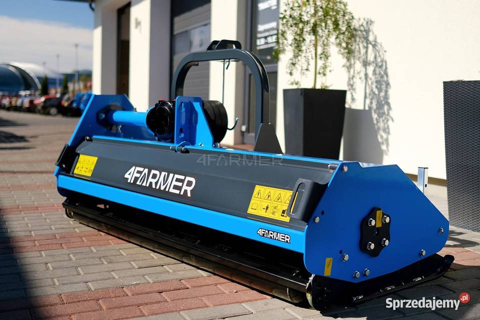 Kosiarka bijakowa EFGC 145D 4FARMER niebieska nieuszkodzony Kosiarki Tajęcina