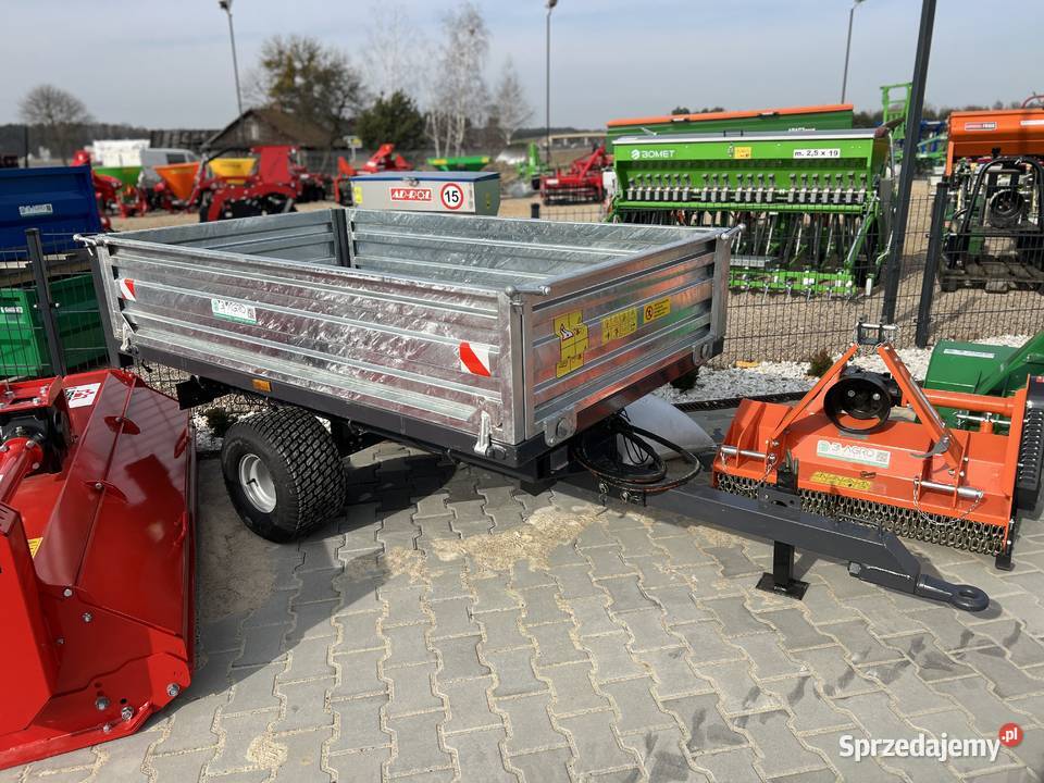 Przyczepka przyczepa 15 2T z kiprem i Mińsk Mazowiecki