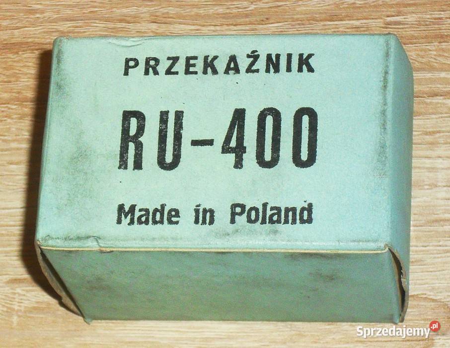 Przekaźnik RU410 5 A 220 V cewka 24 VDC LUMEL Gliwice