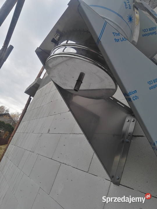 Wkłady kominowe kominy izolowane montaż sprzedaż ścienna Mława