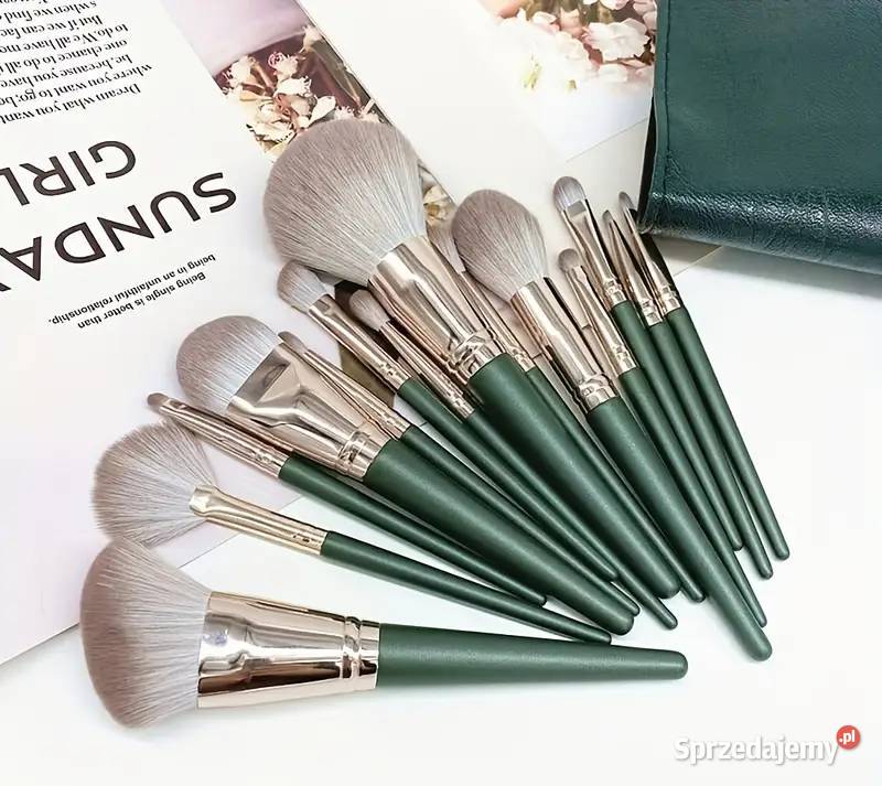 Zestaw Pędzli do Makijażu 14 Częściowy AS