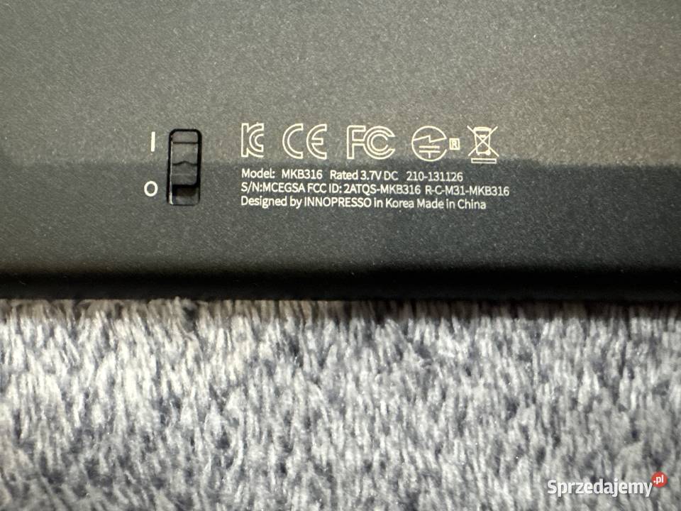 Klawiatura z Touchpadem w Klawiszach Mokibo Klawiatury i myszy