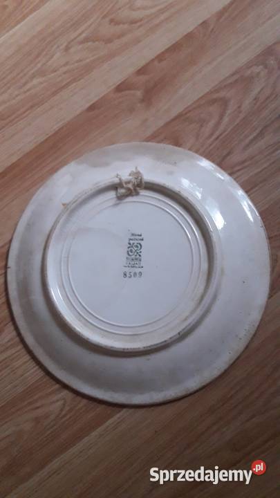 069 Talerz dekoracyjny malowany ręcznie Bydgoszcz