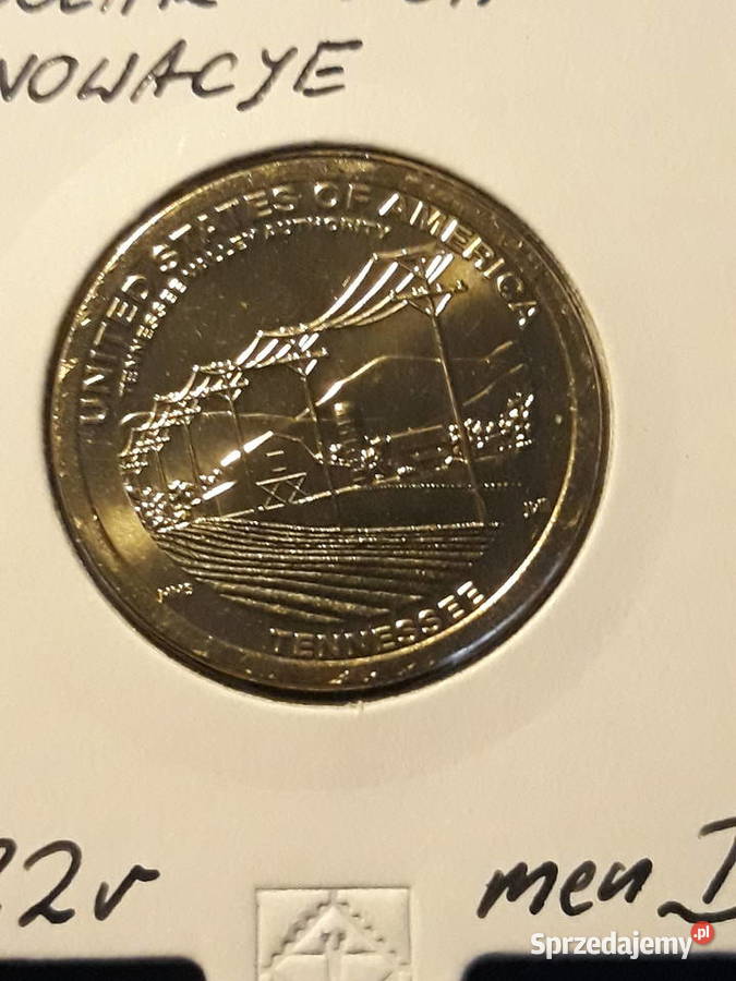 1Dolar USA Innowacje 2022 r men D menniczy wielkopolskie Konin