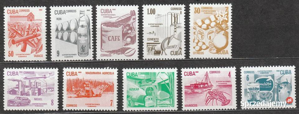 KUBA GOSPODARKA 1982 CZYSTE Łódź
