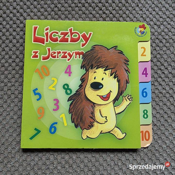 Liczby z Jerzym z ilustracjami Agaty Nowak Nauka czytania i liczenia Kraków