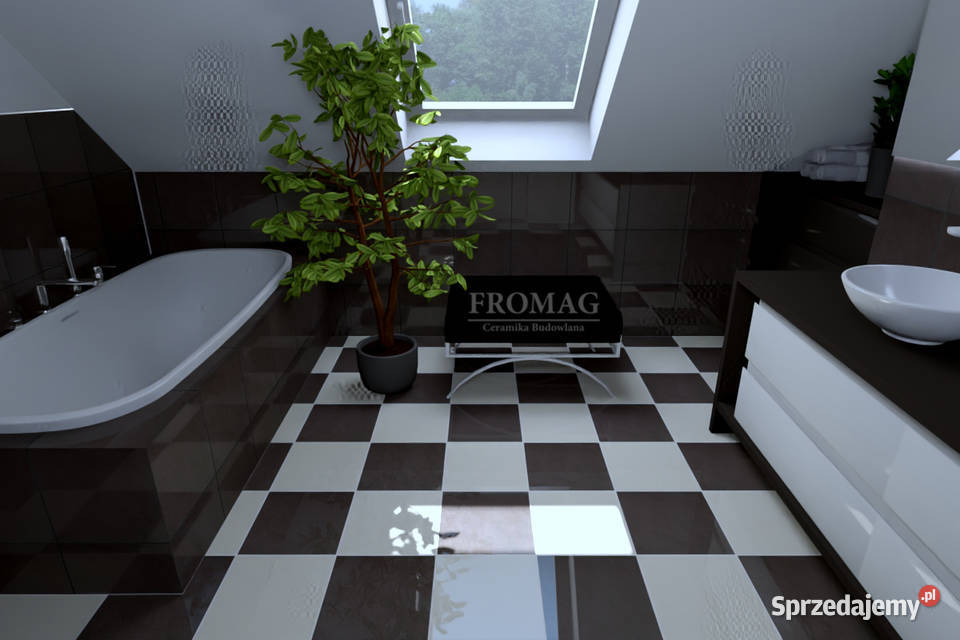 Gres Poler Nowa Gala Concept Biały Czarny 30x30 śląskie Katowice