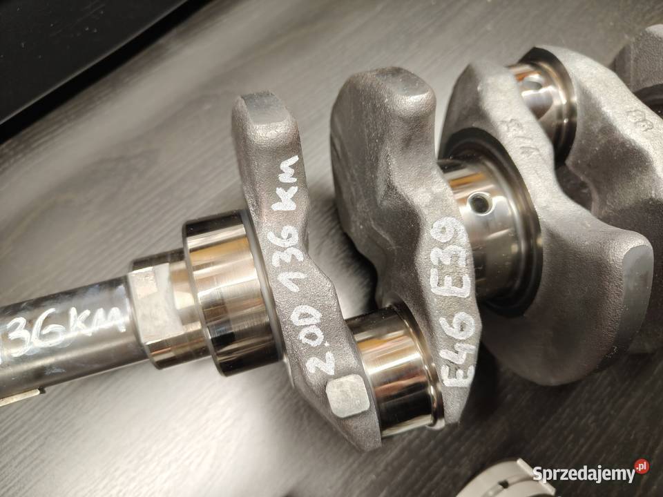 Bmw e46 e39 20d 136wał korbowy oryginał nominał Aleksandrów Łódzki sprzedam
