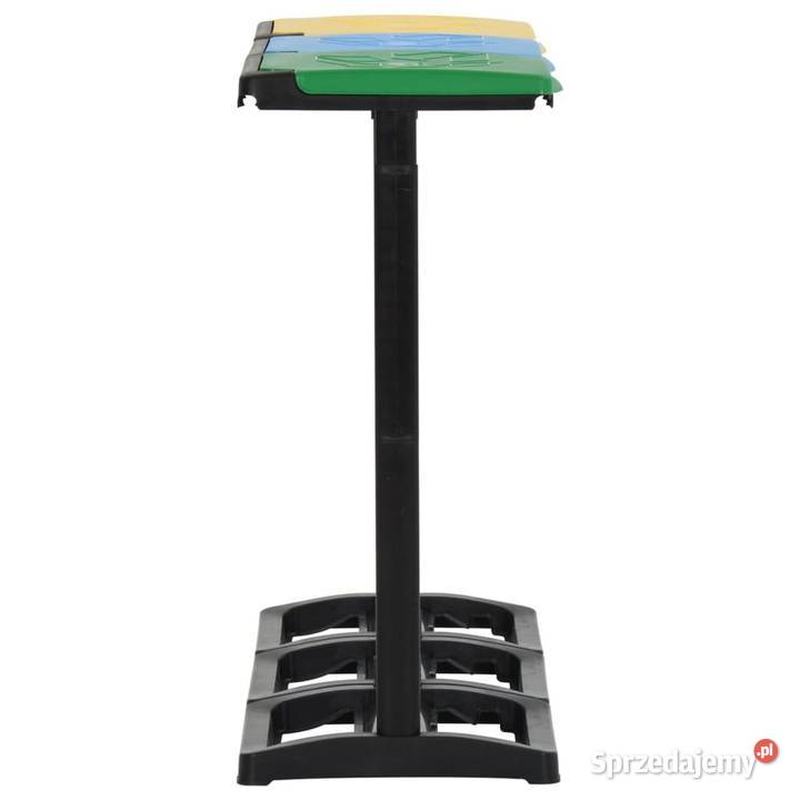 vidaXL Stojak na worki na śmieci z pokrywami mazowieckie Warszawa