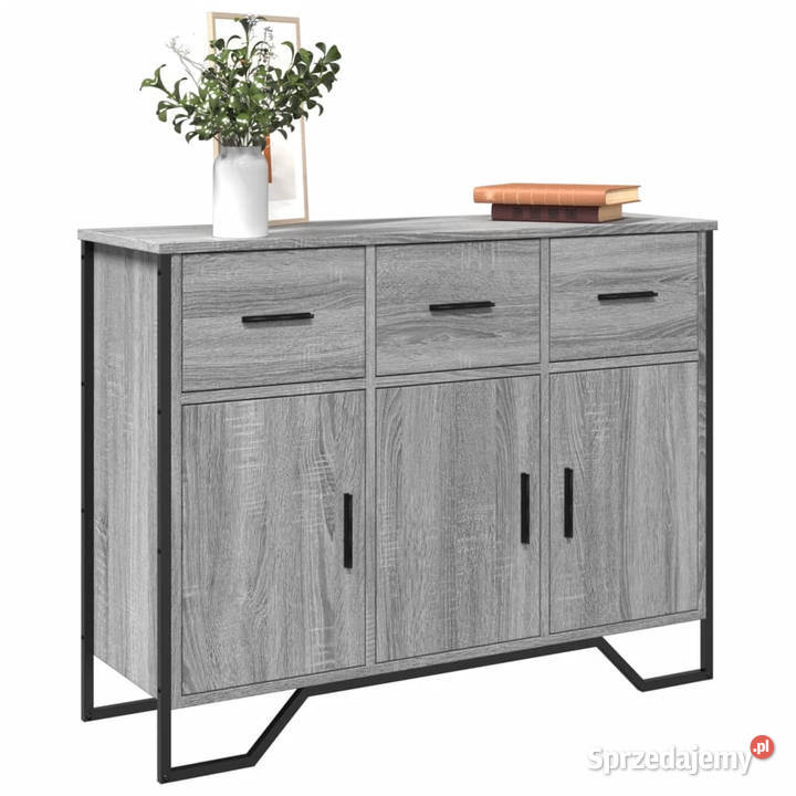 Szafka szary dąb sonoma 97x325x745 WM848562 Pozostałe mazowieckie Warszawa