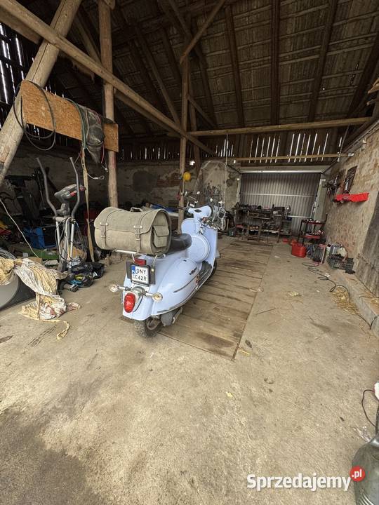 Włoski skuter Vespa sumco vita 125 2200km Żukówko