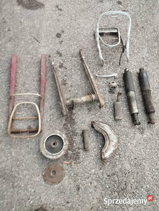 SHL WSK BAGAŻNIK AMORTYZATOR ZĘBATKA OSŁONA śląskie Jaworzno sprzedam