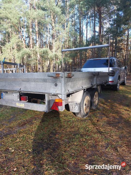 Przyczepka samochodowa 2 osiowa 2000 DCM Toruń