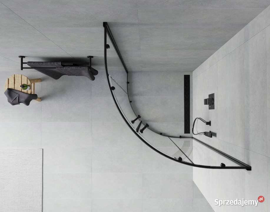 KABINA PRYSZNICOWA PÓŁOKRĄGŁA 70x70 80x80 90x90 Choroszcz