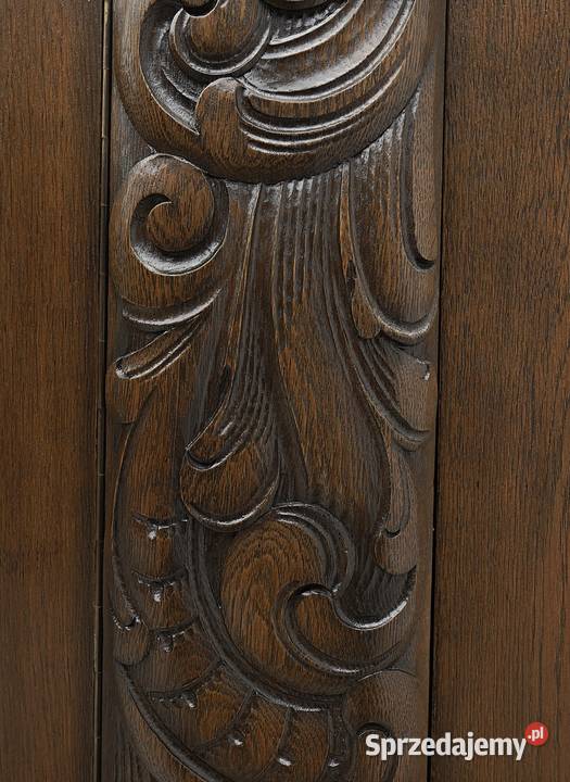 Dębowa biblioteka w stylu secesyjnym lata 30te Jerka sprzedam