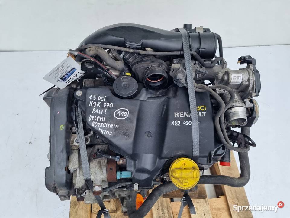 SILNIK Renault Clio III 15 DCI 75 182 K9K770 osobowe Janów