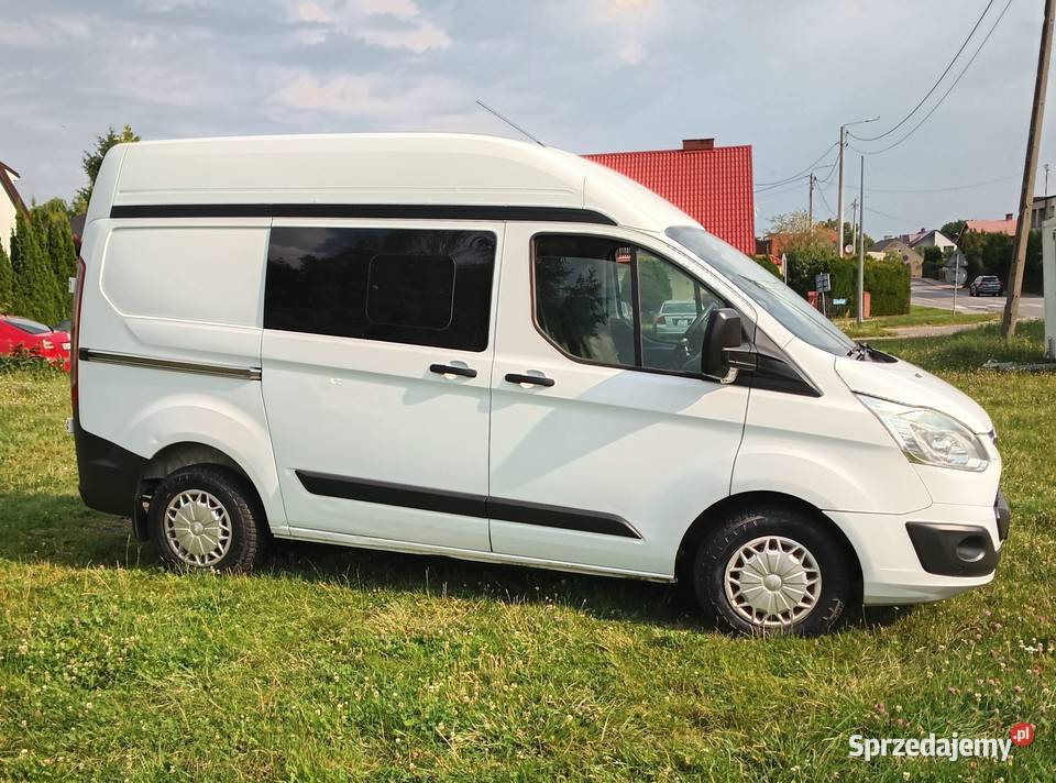 Ford Transit Custom L1H2 zamiana na motocykl Mosty